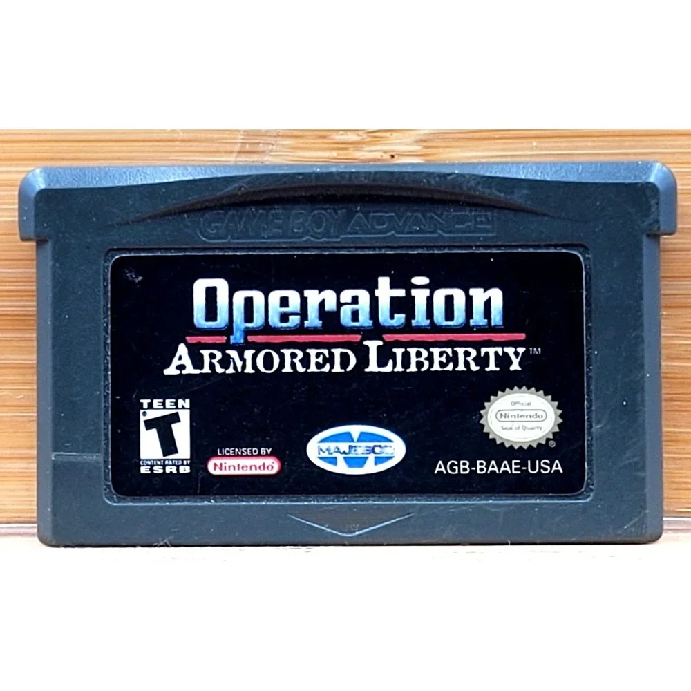 Operation Armored Liberty‎ (GameBoy Advance GBA) GAME CART ONLY